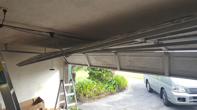 Garage Door Came Out Of Track